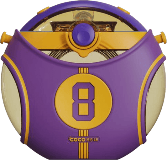 Number 8 jersey Straw Round Bottle