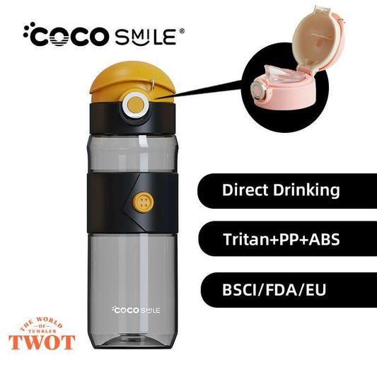 Coco Cap Button Cup Straw