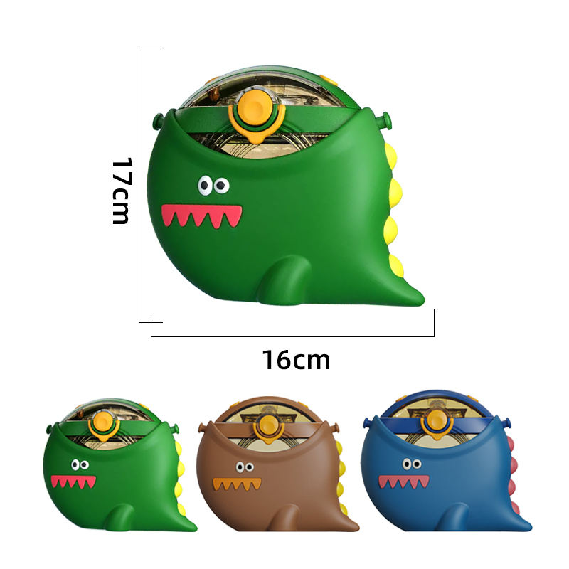 Dinosaur Straw Round Bottle
