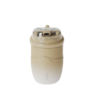 Stainless steel straw cup