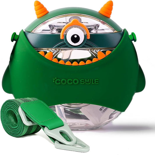 Monster Straw Round Bottle