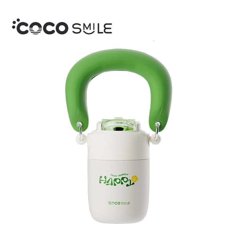 Stainless steel cup with handle