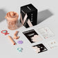 Flower Water Cup With Straw - 550ML