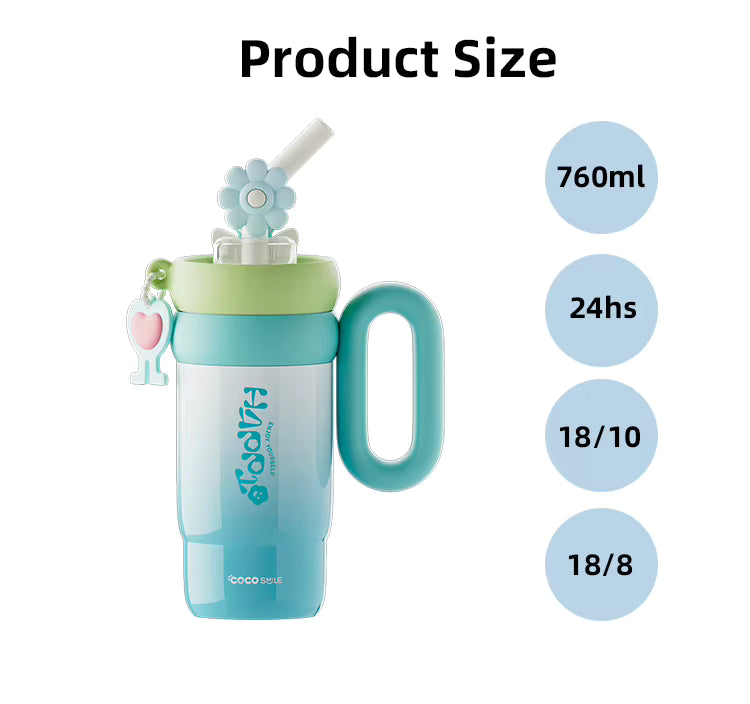Flower Series Stainless Steel Tumbler