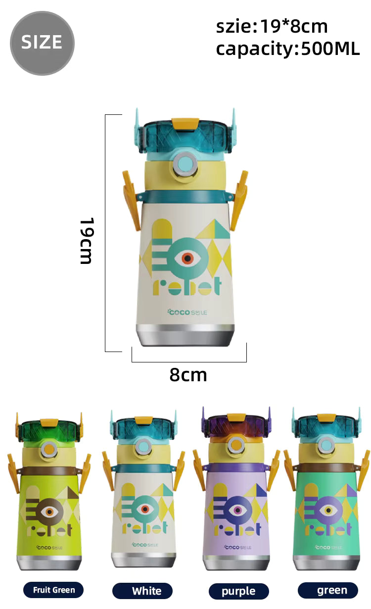 Robot Thermos Cup (Single Eye)