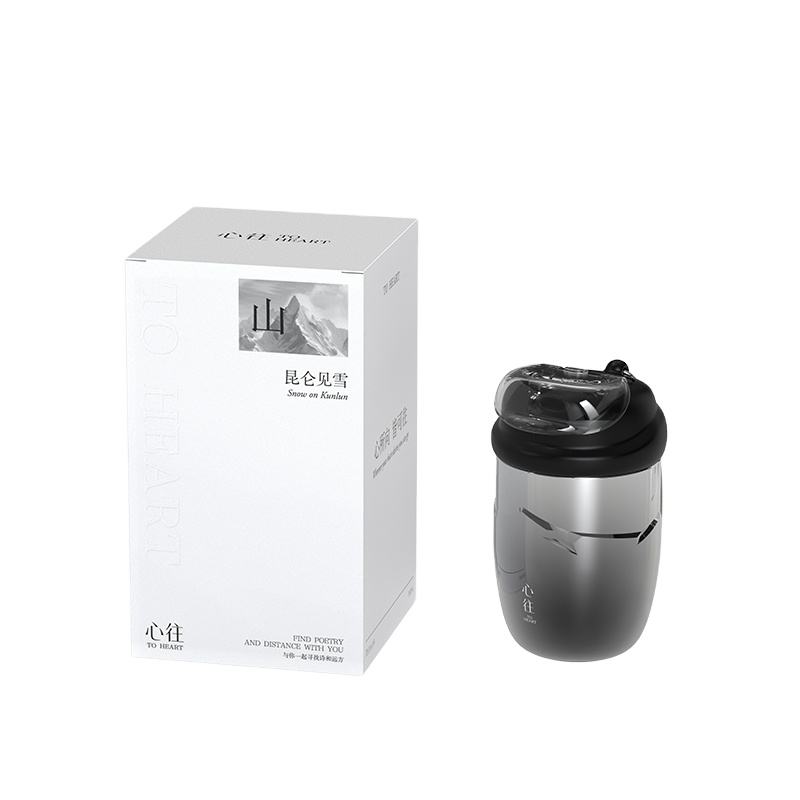 Stainless steel straw cup