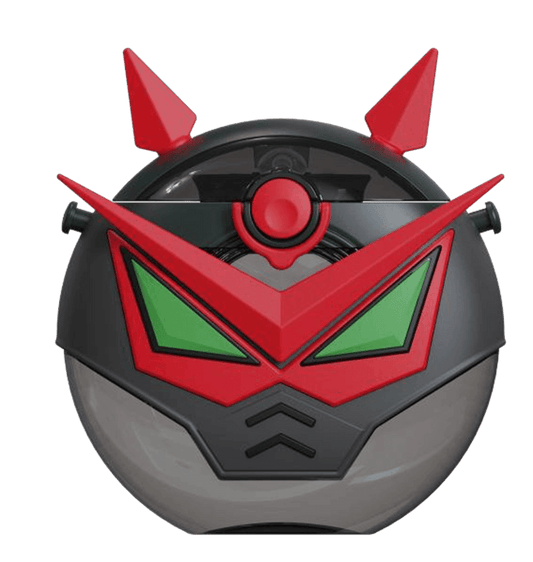 Robot Straw Round Bottle