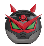 Robot Straw Round Bottle