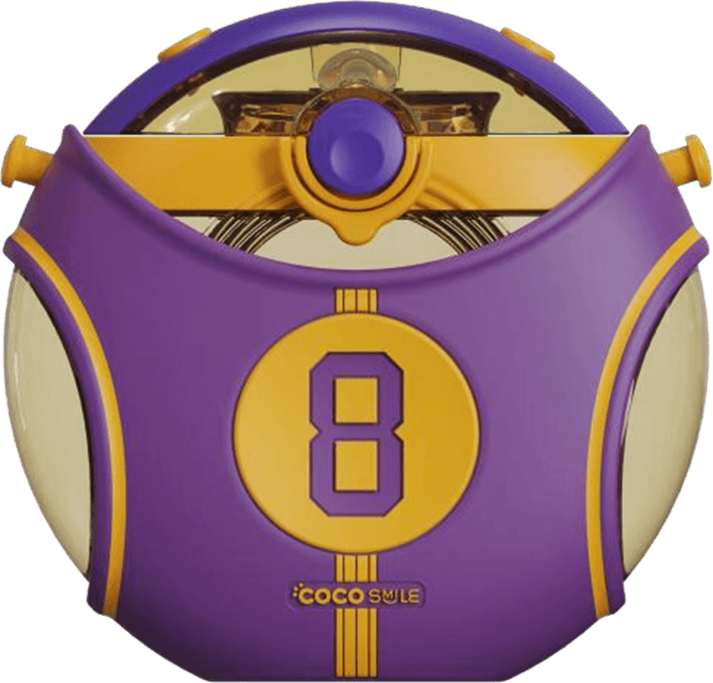 Number 8 jersey Straw Round Bottle