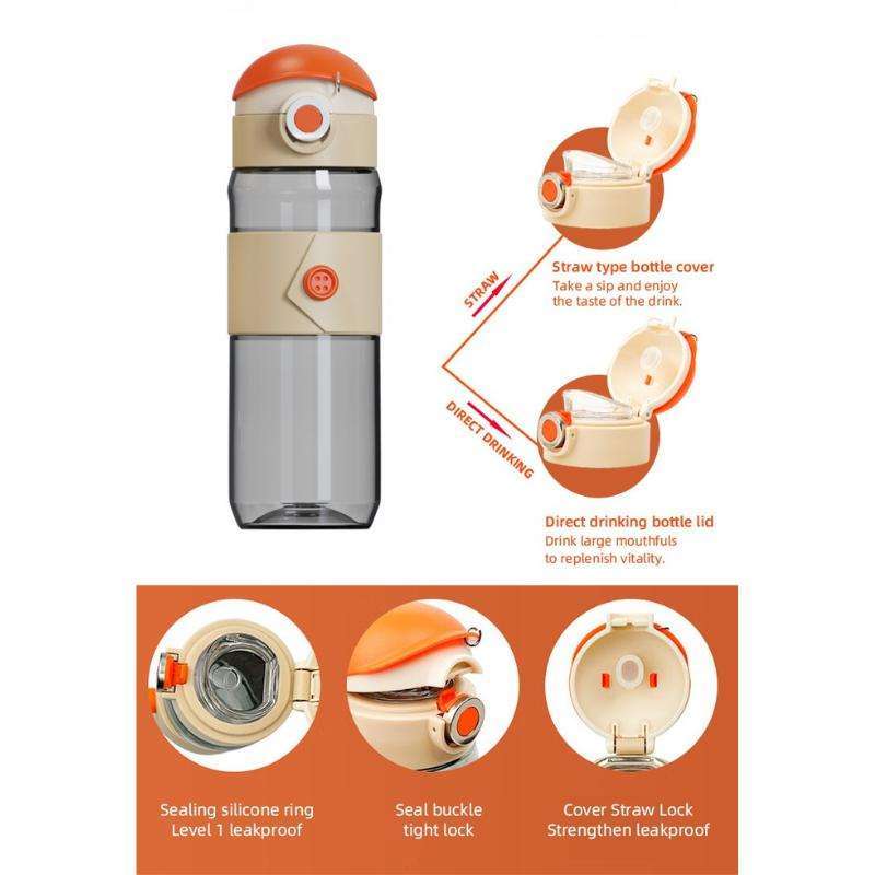 Coco Cap Button Cup Straw