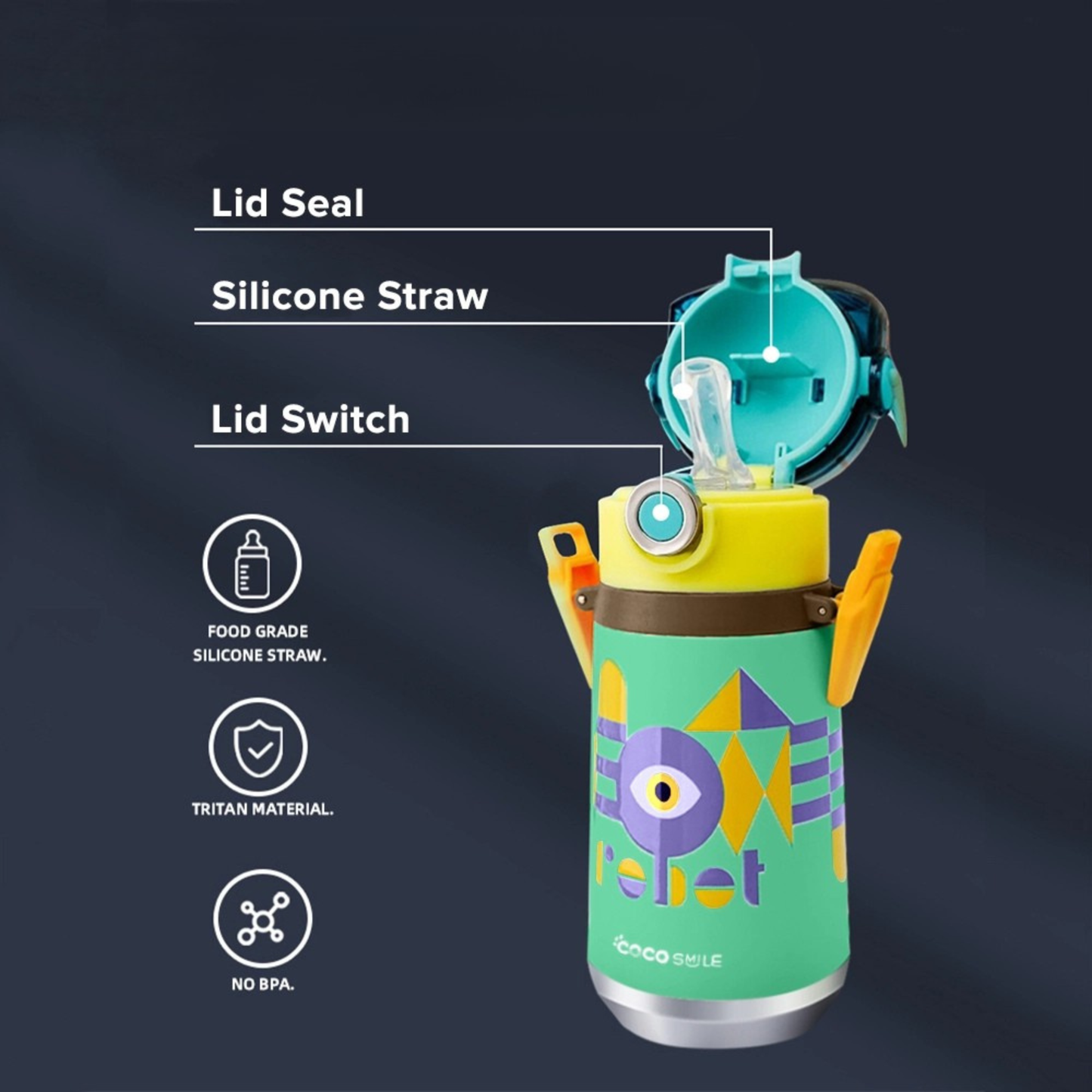 Robot Thermos Cup (Single Eye)